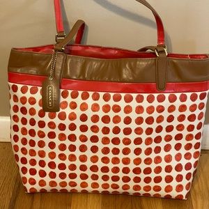 Large Coach Tote Bag